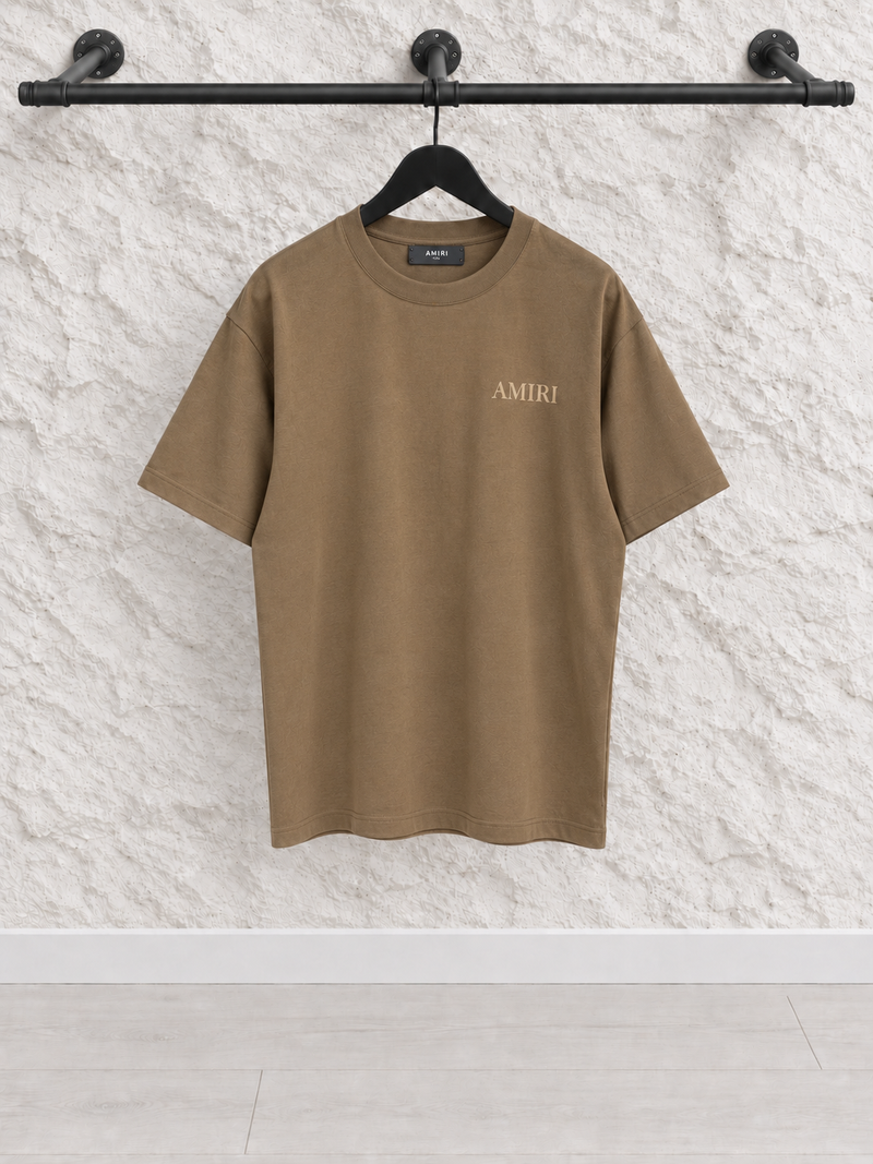 CAMISETA AMR MARRÓN
