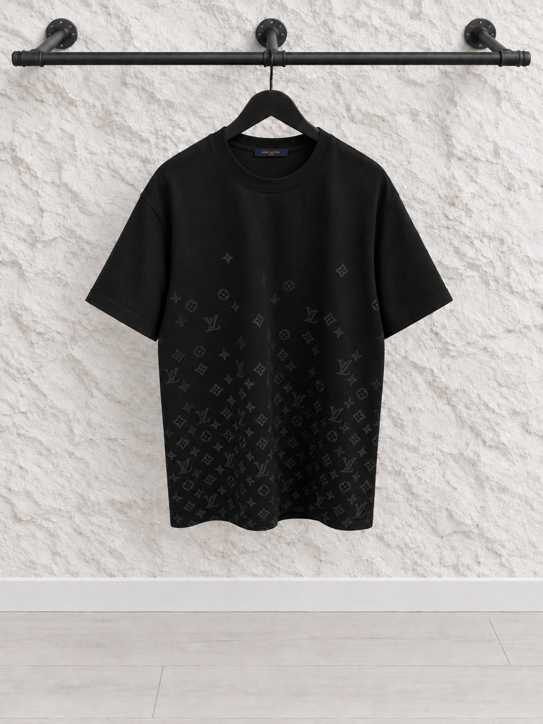 CAMISETA LV NEGRA SIMBOL