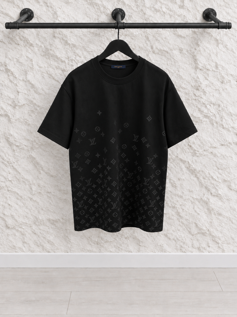 CAMISETA LV NEGRA SIMBOL