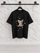 CAMISETA LV NEGRA