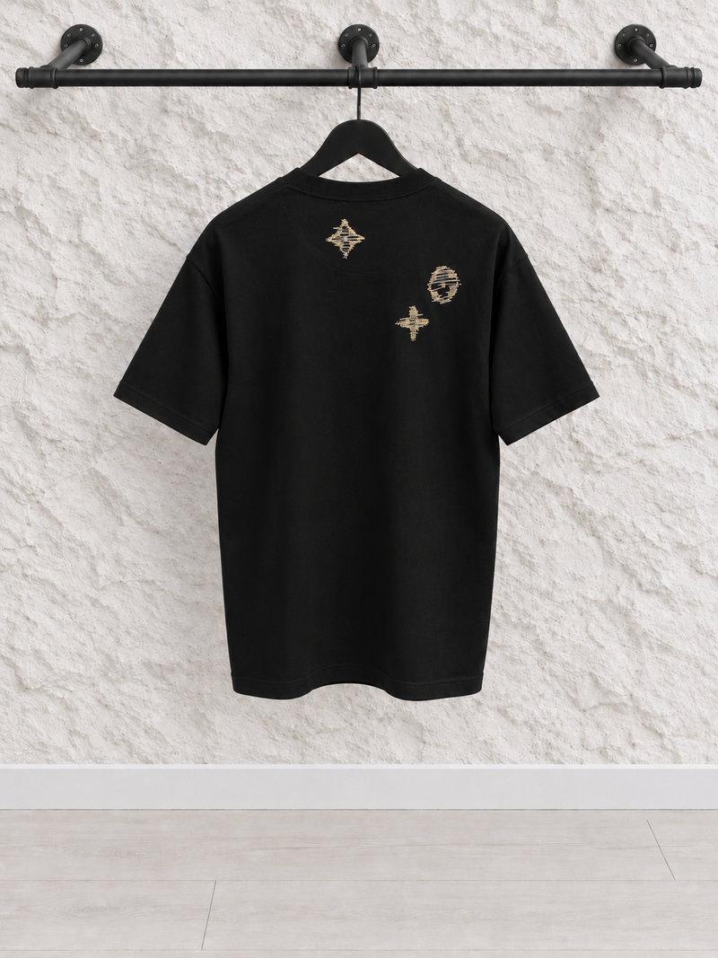 CAMISETA LV NEGRA