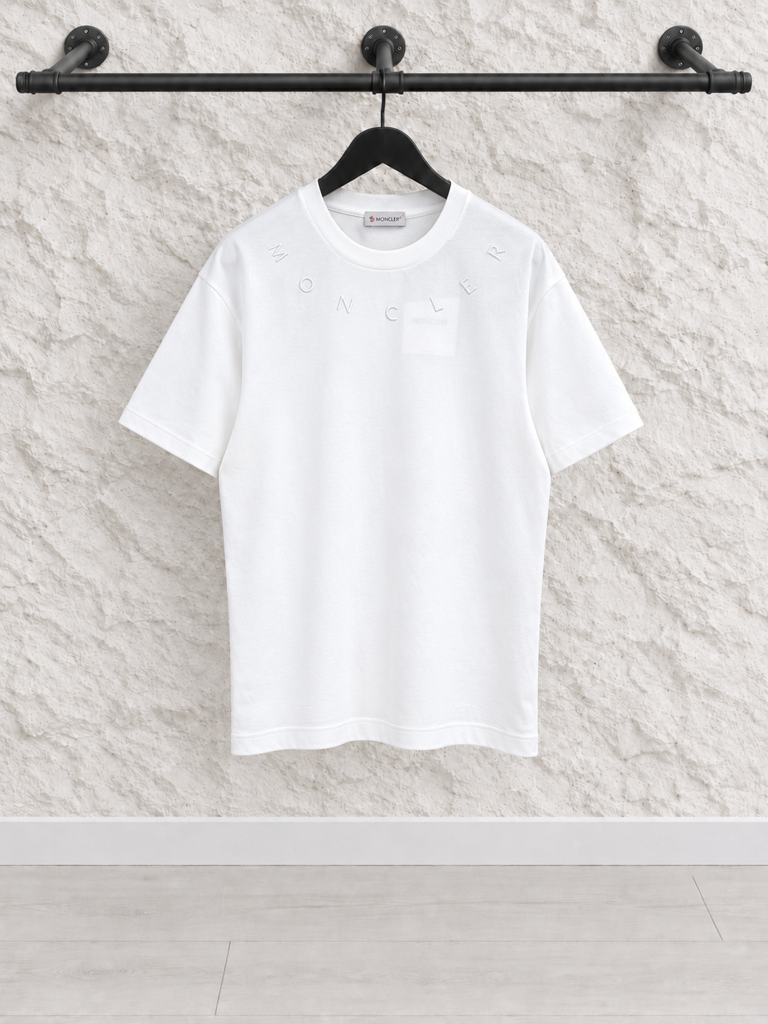CAMISETA MNCLER Blanca