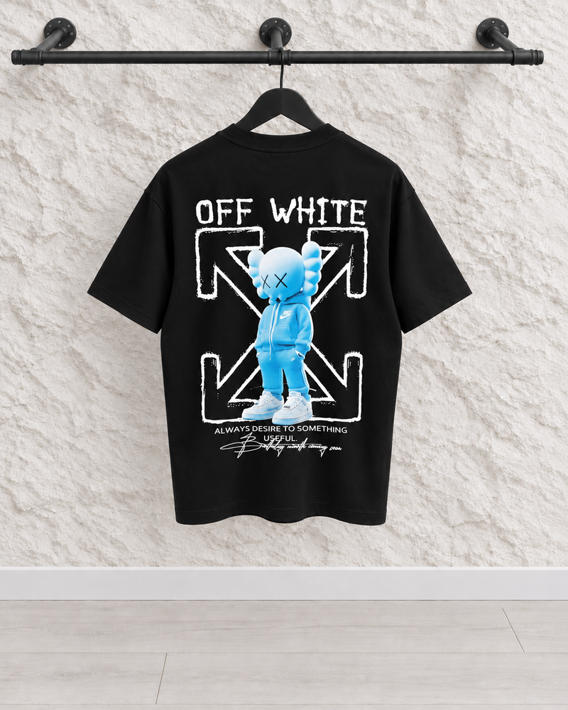 CAMISETA Off white negra